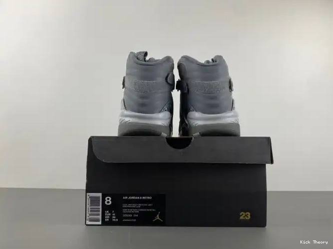 Kick Theory 305381-014 Retro Cool 8 Grey Jordan 0528